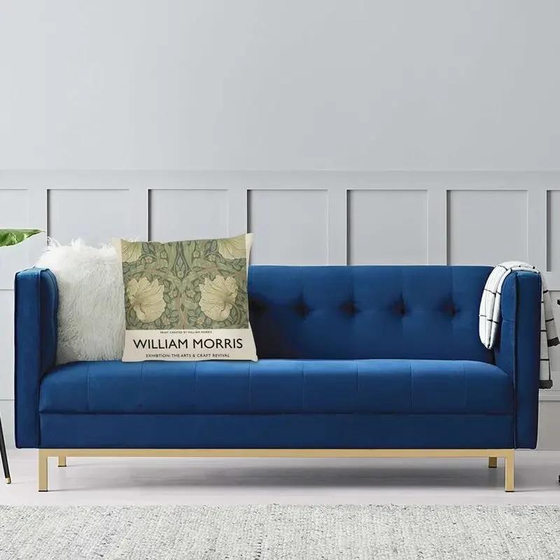 Vintage Floral Cushion Cover 40x40cm Velvet Modern Pillow Cases for Sofa