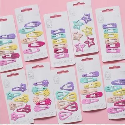 Süßes japanisches und koreanisches Haarnadel-Set mit Sternen für Mädchen – BB-Clip und Seitenclip