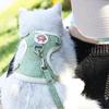 Cat Chest Back Harness Leash Adjustable Length Pet Traction Cat Dog Traction Rope Collar Cat Supplies Pet Harness Belt