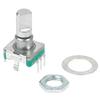 1 pièce Encodeur rotatif fin EC11 avec interrupteur 30 positions 15 impulsions Demi-arbre 15 mm