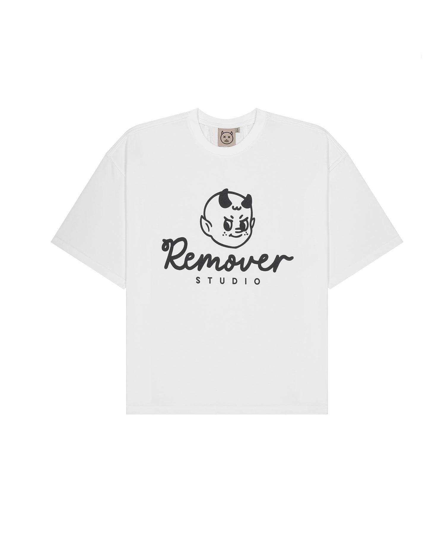 Remover Studio Devil Face Signature T-Shirt [White] Xxxl