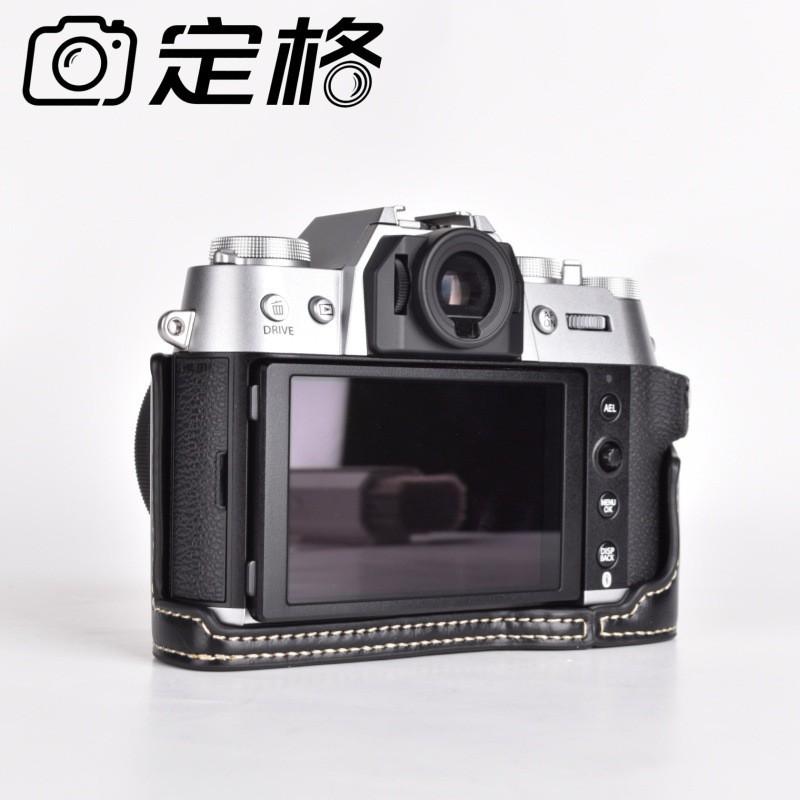 PU Leather Camera Case Fujifilm X-T50 With Velvet Lining Protective Sleeve Anti-Scratch Cover Black Brown Coffee