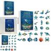 Christmas Holiday Acrylic Marine Animal Decor Set For Tree And Party Decorations