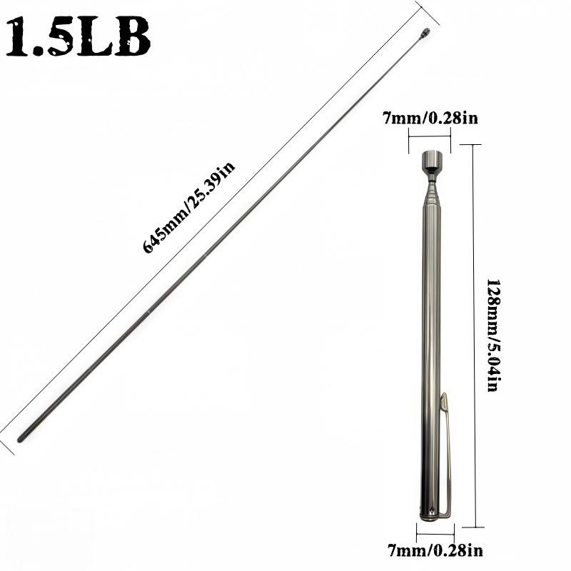 Xinmu Tian Retractable Magnetic Pickup Tool for Metal and Screws