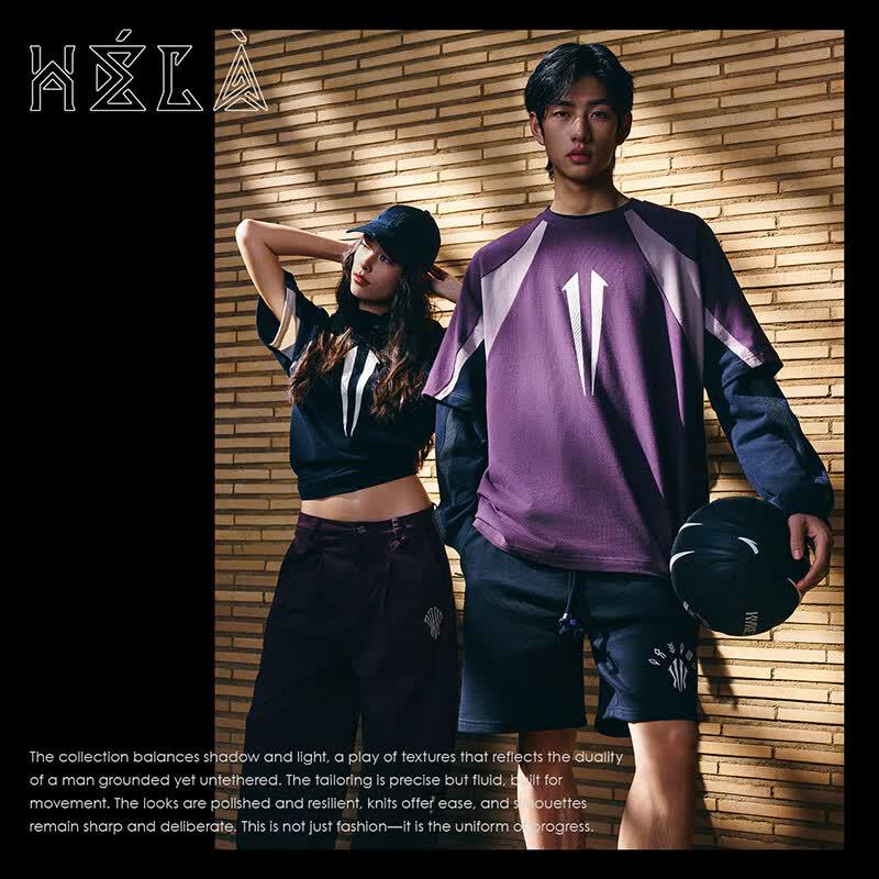 Anta Kyrie Irving Series Breathable Knit T-Shirt S