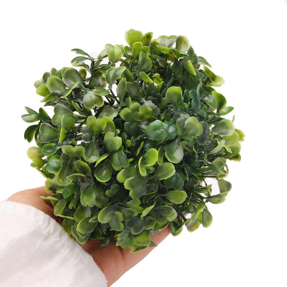 Simulate Indoor Hotel Yard Outdoor Party Artificial Plant Leave Ball Grass Ball Garden Decoration