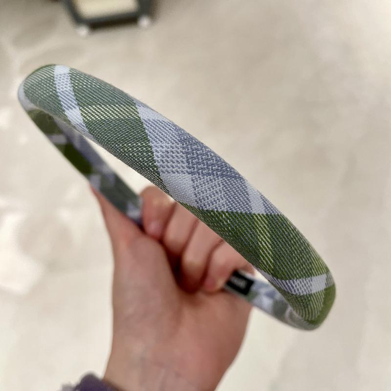 

Весенне-летняя милая клетчатая повязка на голову для женщин и девочек на каждый день