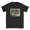Nine Inch Nails Trička NIN Muži Bavlna Trička pro volný čas Tričko s výstřihem Tričko s krátkým rukávem Oblečení léto