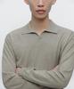 Masimodutti Cotton Knit Polo Sweater