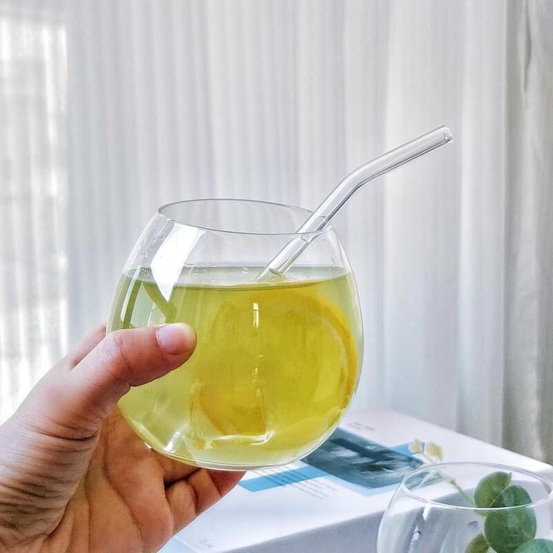 Shangqi Egg-shaped Glass Drinking Cup Set