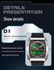 SANDA Men's Multifunctional Sports Watch - Dual Display, Waterproof, Casual & Versatile.
