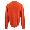 Hermes Authentic Domestic Cashmere Long Sleeve Knit Tops XL OrangeUsed