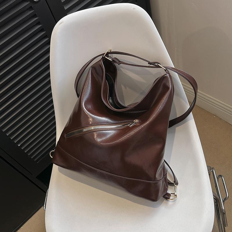 Retro Texture Large Capacity Shoulder Bag Women 2025 Early Spring New Versatile Ins Tote Bag Women