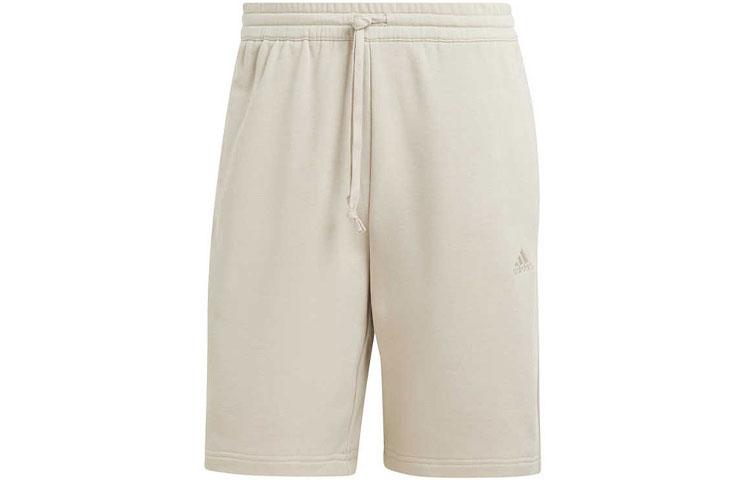 Adidas All Szn French Terry Shorts Casual Shorts Men s Beige IN9466 XL