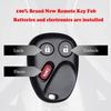 MechanMagic Keyless Entry Remote Control Key Fob Replacement Fits for Chevy Silverado 1500 2500HD 2003-2006 Avalanche Equinox SSR Suburban Tahoe GMC