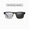 AORON Metal Frame Photochromic Polarized Sunglasses for Men Women Fashion Anti Glare UV400 Sports Fishing Glasses Outdoor Accessories