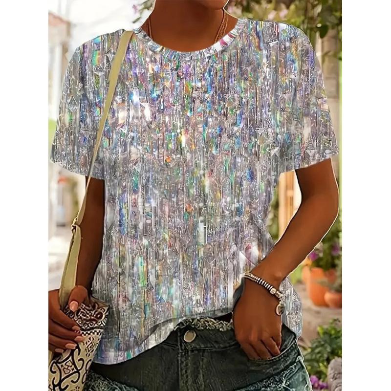 2 New Fashion Casual Versatile Women's Short-sleeved Shirts Can Come To the Picture