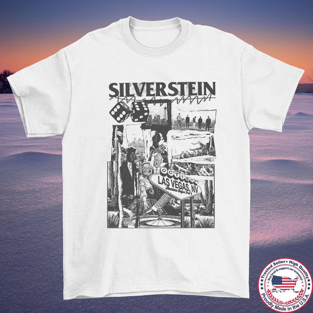 Silverstein Band Music Heavy Cotton Black Full Size Shirt QA1557 Unisex T-Shirt XXXXL