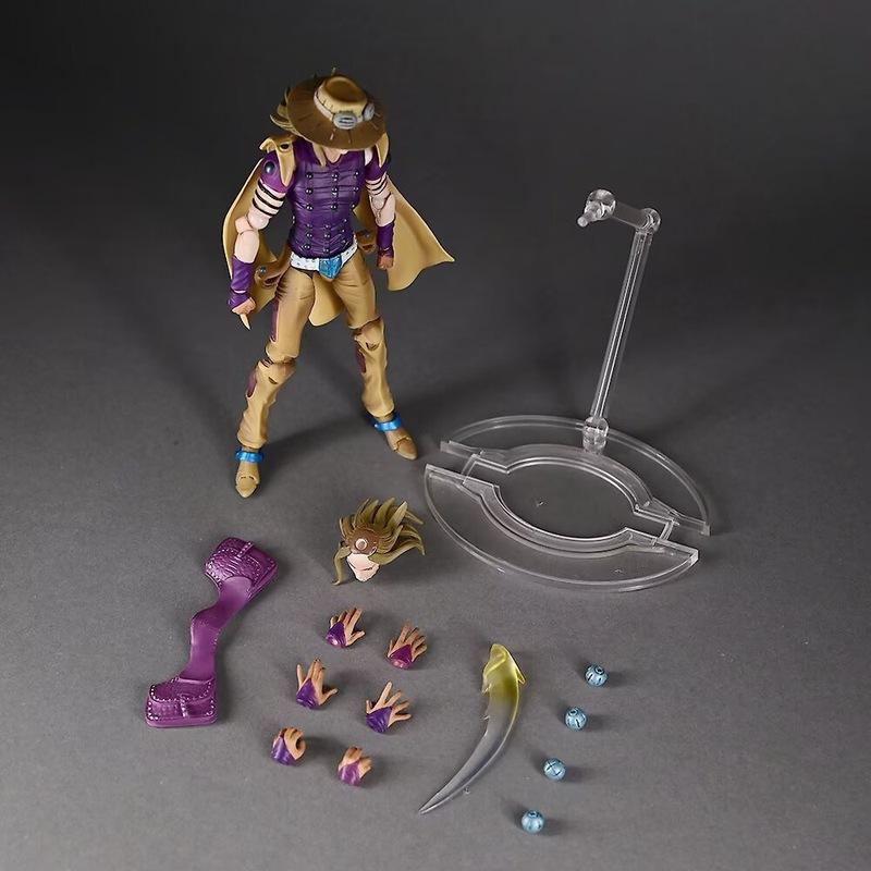 

Action Figure Jojo S Bizarre Adventure Sbr Steel Ball Run Doll Anime Gyro Zeppeli Model Ornament Collection Statue Boys Toy Present