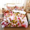 Colorful Leaves Bedding Sets Plants Duvet Cover Boys Girls Duvet Cover Set King Quilt Cover Bedroom Bed Set Queen Bedding Set