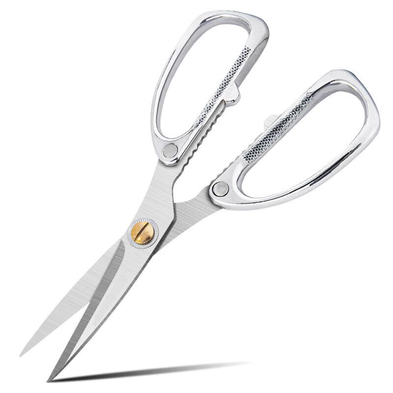 Leijian Steel Handle Zinc Alloy Kitchen Scissors