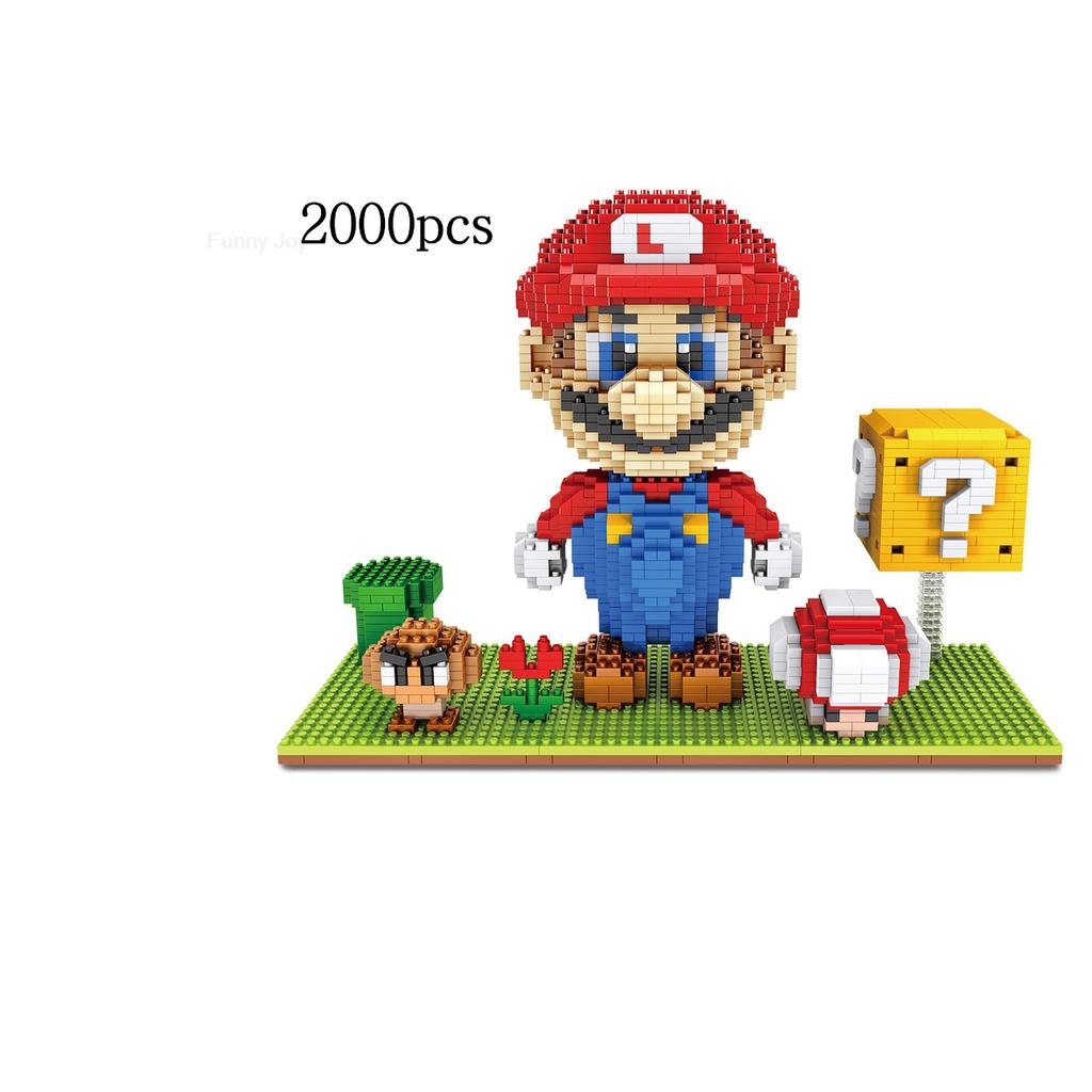 Cartoon Anime Game Figure Dinosaur Blocks Building Toy Bricks Educational Brinquedos for Kids Gift Children Christmas Present