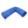 Dog Agility Tunnel Foldable Sturdy Skills Exercise Cat Pet Training Tunnel with Carry Bag for
