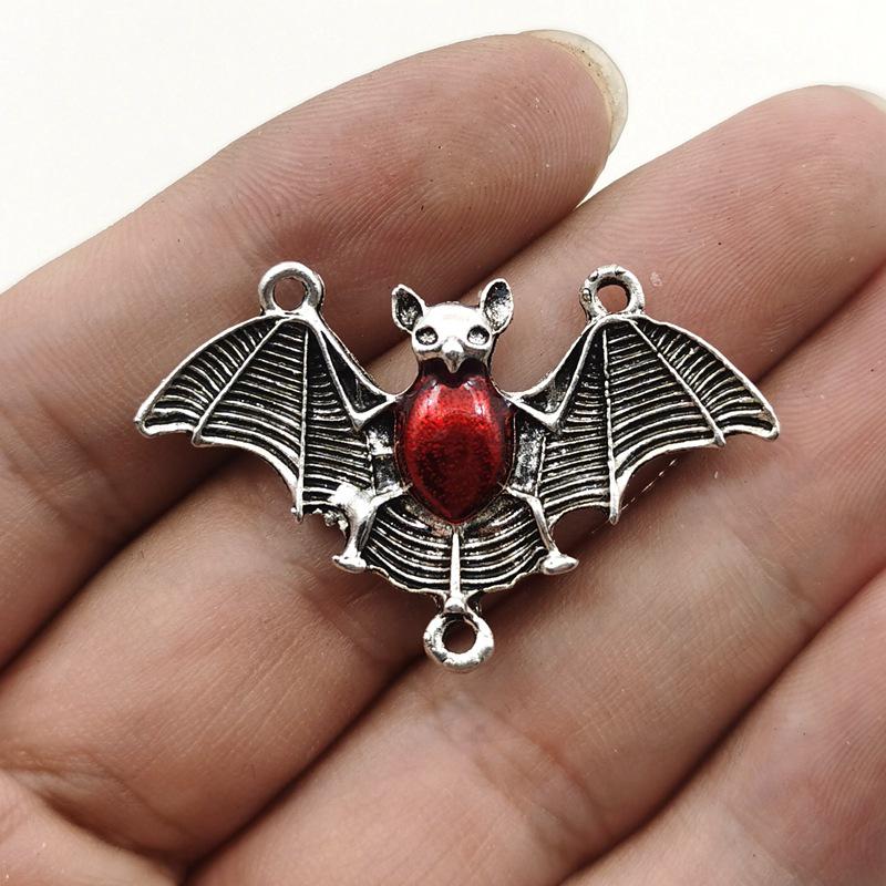 

Античное серебро Готический вампир летучая мышь коннектор подвеска для DIY ювелирных изделий