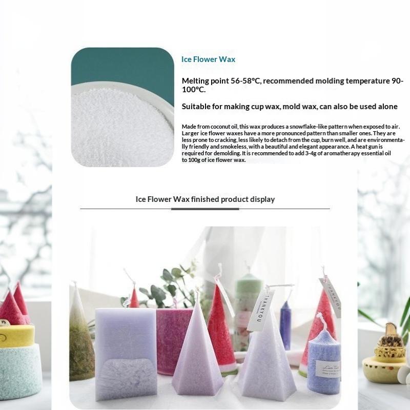 1 Set Handgemachtes DIY Kerzenherstellungszubehör Material-Kit Natürliches Sojawachs Duftkerzenmaterial Für Unisex