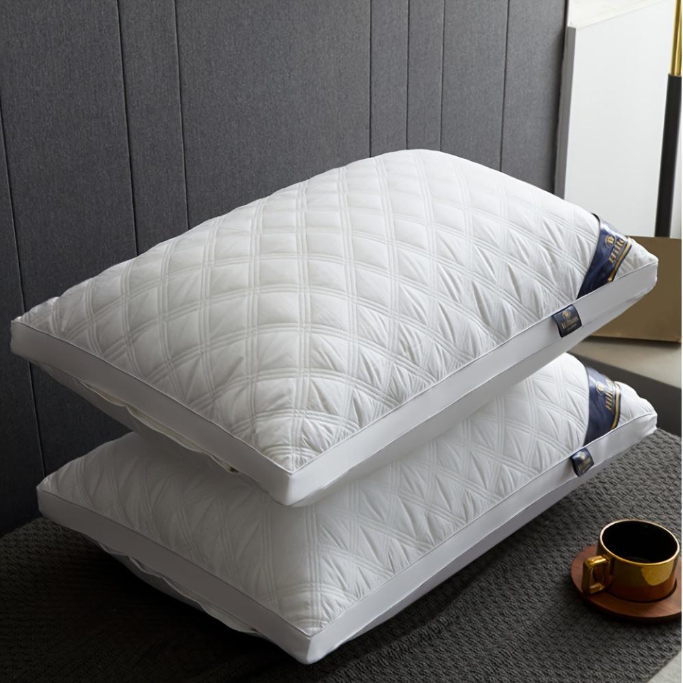 2 Stück Luxus Fünf-Sterne-Hotel Kissenkern, Hypoallergen, Superdick, Flauschig, Tiefschlafunterstützung, Nackenschutz, Reißverschluss