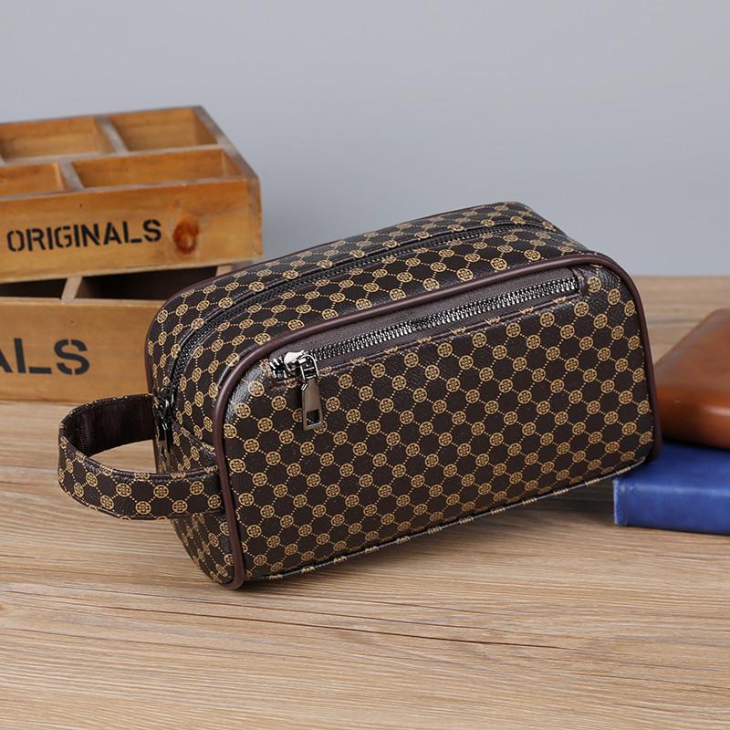 Módní pánská brašna přes rameno Square Crossbody kabelka Business Kabelka Spojky Peněženka Business Men Tašky PU vysoká kvalita