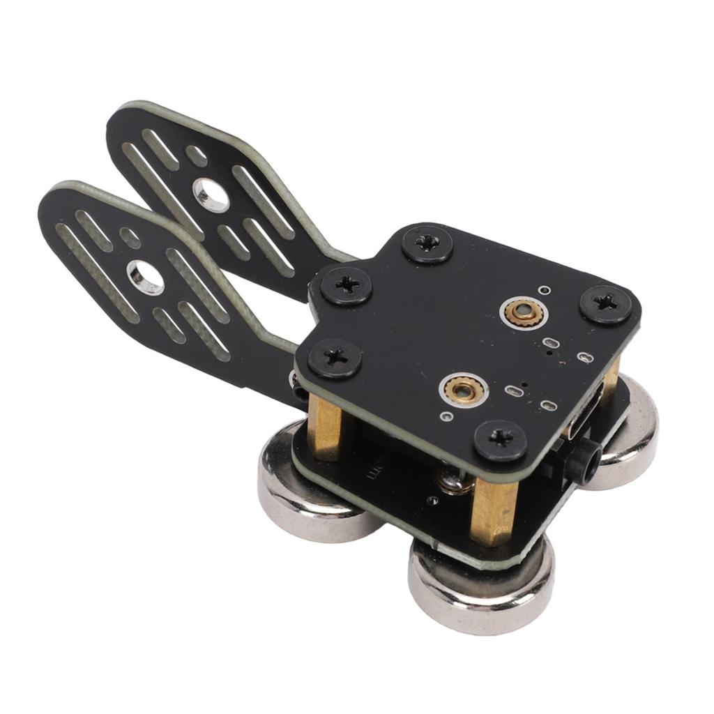 CW Key Automatic Shortwave Radio Double Paddle Morse Code Key Telegraph Key PCB Built In Magnet