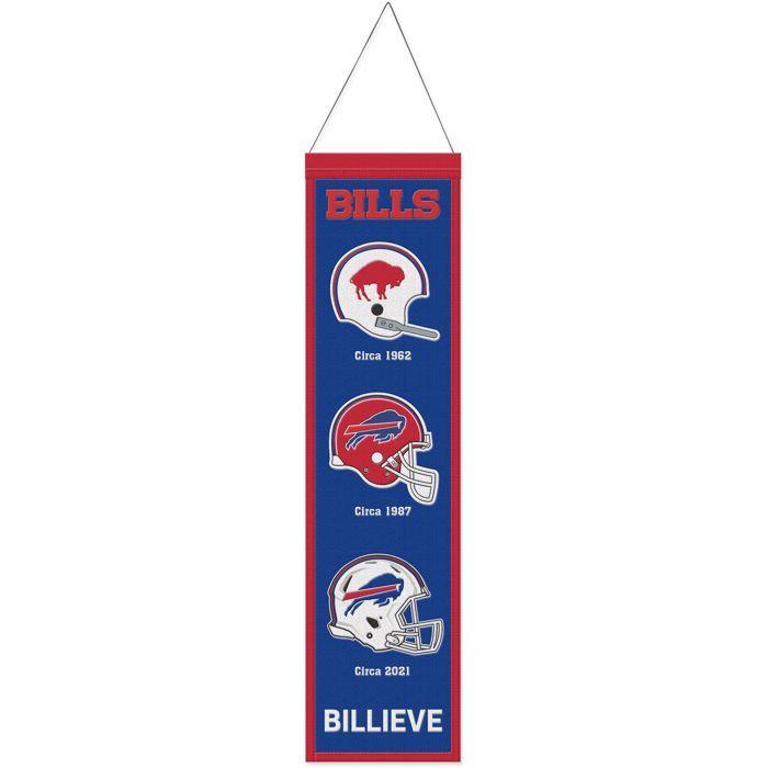 Bannière - WINCRAFT - NFL Teams EVOLUTION - 80x20cm - 70% Laine - Buffalo Bills