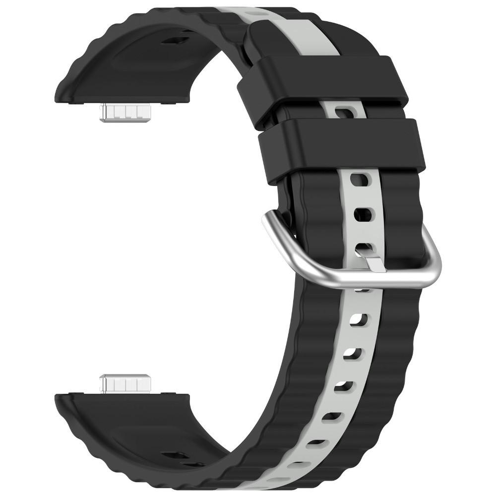 Silicone Wristband Double Color Bracelet for Huawei Watch Fit 4 Pro/4/3 Smart Watch Accessories