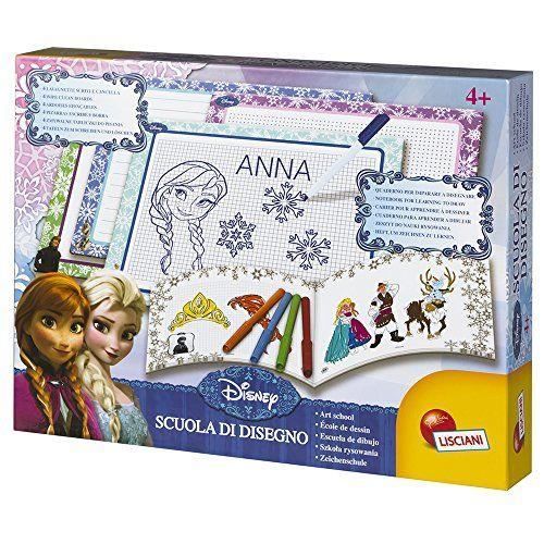 Kit de dessin - LISCIANIGIOCHI - LA REINE DES NEIGES - Ardoises, Feutre effaçable