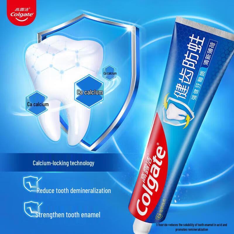 Colgate Anti-Cavity & Ice Cool Mint Toothpaste 4-Pack