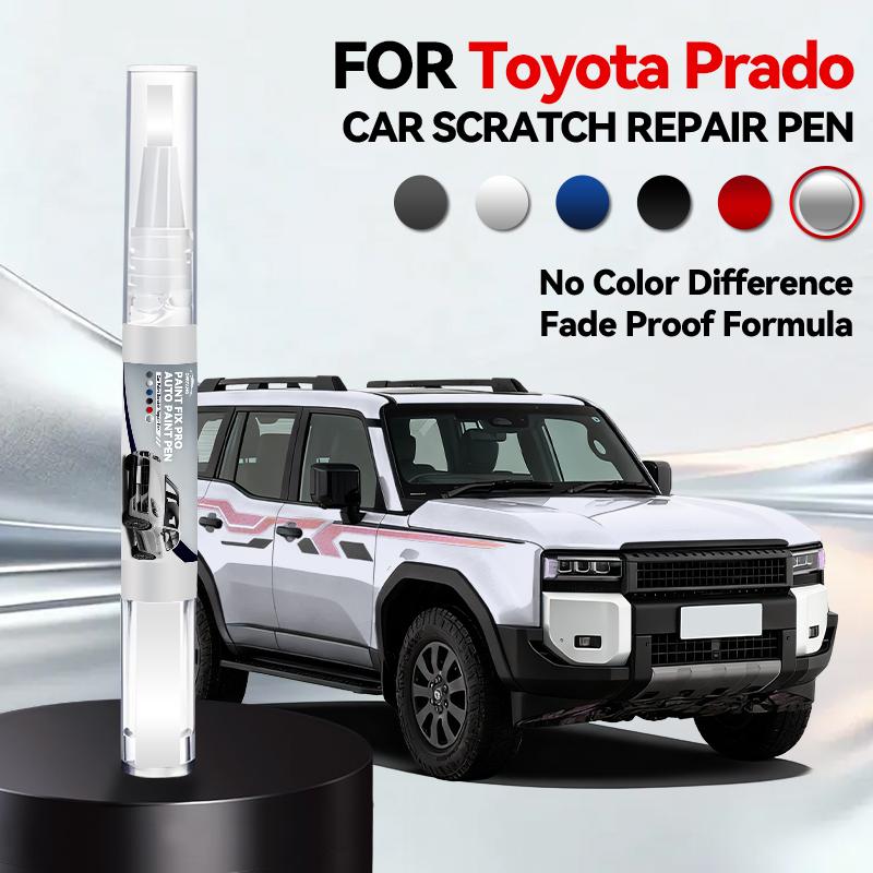 Purpose Vehicle For Toyota Prado 1996-2025 J120 J250 Paint Repair Pen Touch Up Scratch Remover DIY Auto Accessories Black White