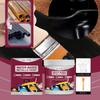 Black Water Based Metal Paint Anti Rust Kit Corrosion Protection for Car Parts Iron Crafts Furniture Includes Brush Gloves