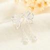 Luxus Hohl Schmetterling Quaste Ohrringe Für Frauen Nischen Design Gesicht Schlankmachend Elegant Hängend Stecker Schmuck