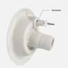 Universal Gravitation Water Inlet For Most Recreational Vehicles and Campers Designed for Easy Installation and Leak Proof Operation