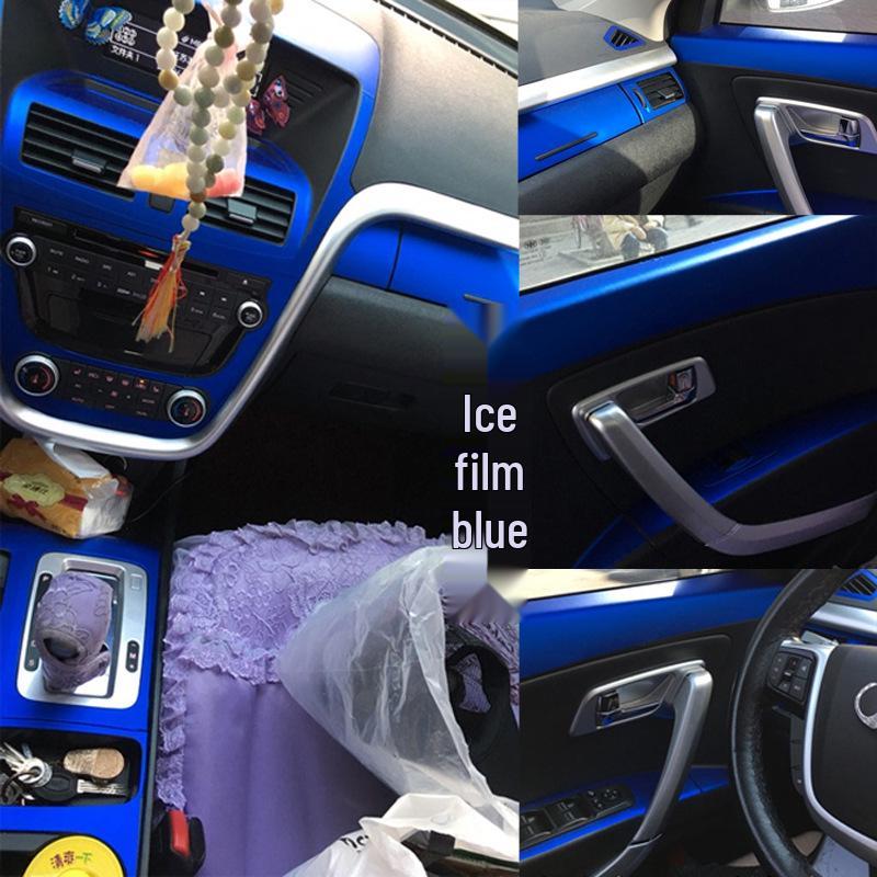 13-16 Besturn X80 Carbon Fiber Interior Stickers for Console & Gear