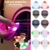 Vícebarevné svítící trsátka na akustickou kytaru Plectrum Trsátka na ukulele Část příslušenství pro elektrickou kytaru