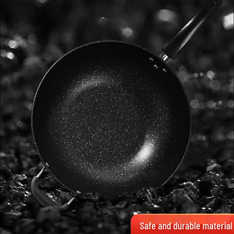 Sartén Multifuncional Antiadherente de Piedra Maifan para Cocinas de Gas e Inducción