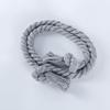 Cross-Border Minimalist Cotton Rope Curtain Tiebacks with Tassels - American Country Style