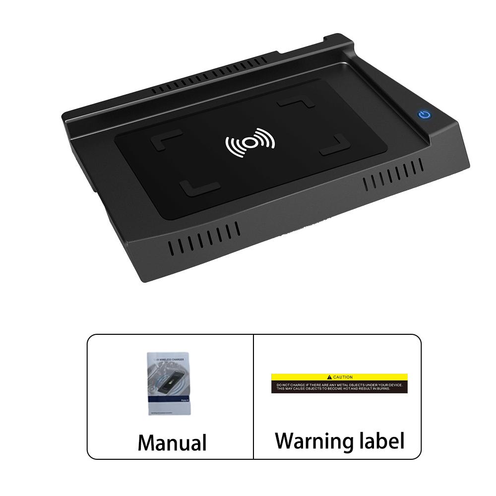 

Автомобильная беспроводная зарядная панель для Volkswagen Tiguan MK2 2017-2024, зарядное устройство для телефона, держатель для мобильного телефона, быстрая зарядка, аксессуары, инструменты для настройки 10mm чёрный