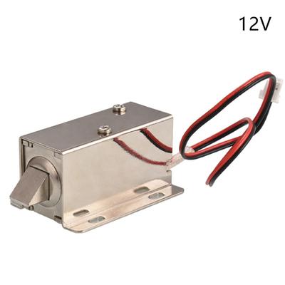 12V DC Mini 2728 Kleines Magnetverschluss Elektromagnetisch Elektrische Steuerung Schrank Schubladenschloss Intelligent Automatische Verriegelung Heimwerker