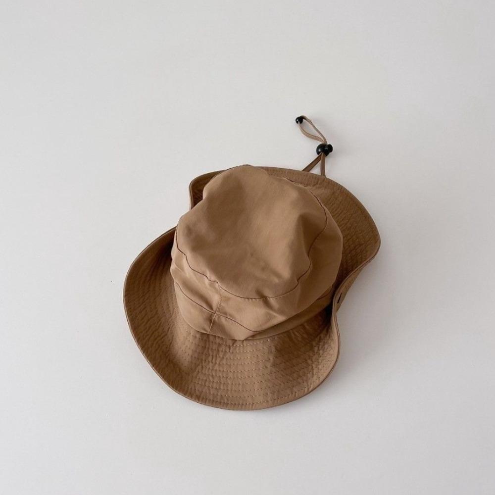 Trendy Bucket Hat Anti-Sun Beach Hat New Sunscreen Hat Children