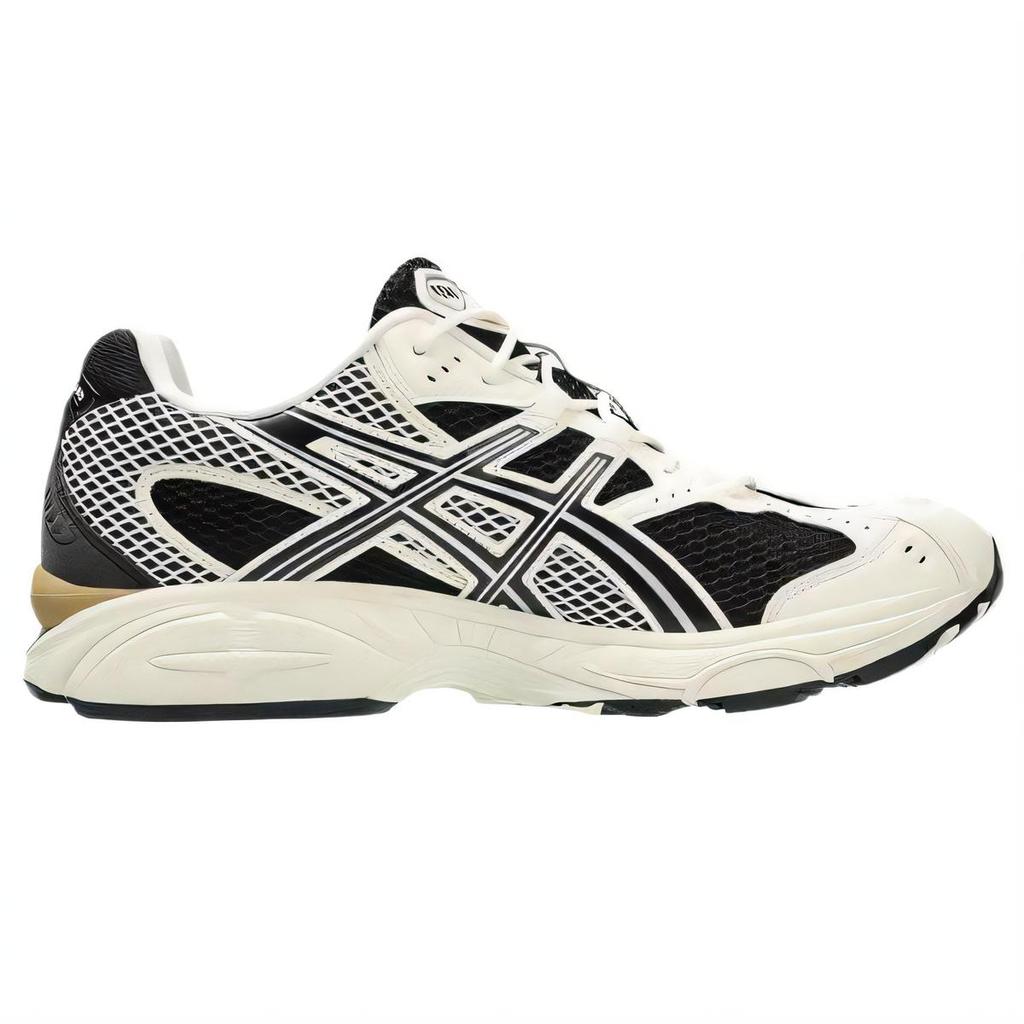 Asics Gel-Nimbus 10.1 Comfortable Fashion Versatile Sports Low-Top Running Shoes Unisex Sneaker Black Cream-White 1203A877-001
