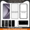 Folia Ochronna na Ekran IMAK Do Huawei Pura 70 Pro/Pura 70 Pro+/Pura 70 Ultra Pełne Klejenie 3D Zakrzywione Szkło Hartowane z Ramką Pozycjonującą