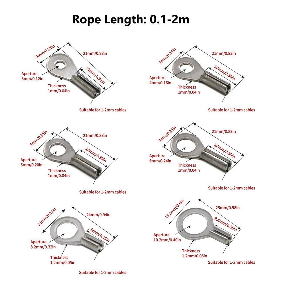 New Stainless Steel Wire Rope M3-M10 Screw Fixing Hole Panel Light Rope Lighting Hanging Wire